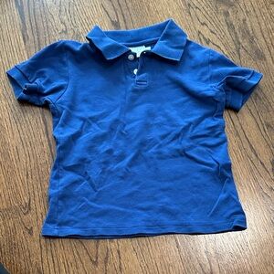 Little English blue polo
